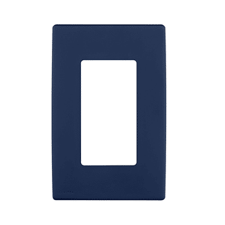 Leviton Renu 1 Gang Plastic Wallplate Rich Navy (REWP1-RN)
