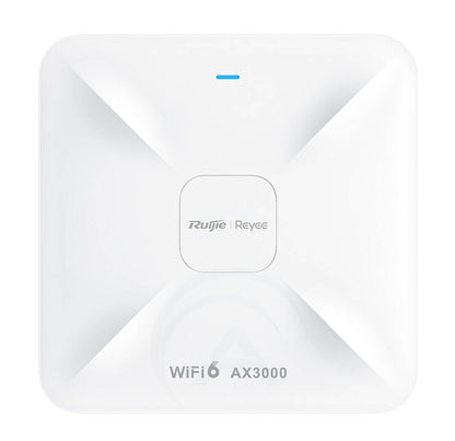 Point d'accès sans fil d'intérieur Reyee Cloud Managed Smart Wi-Fi 6 AX3000, PoE (RG-RAP2260)
