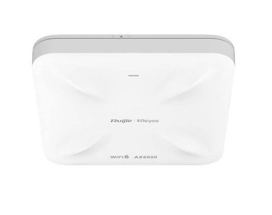 Point d'accès sans fil d'intérieur Reyee Cloud Managed Smart Wi-Fi 6 AX6000, PoE (RG-RAP2260(H))