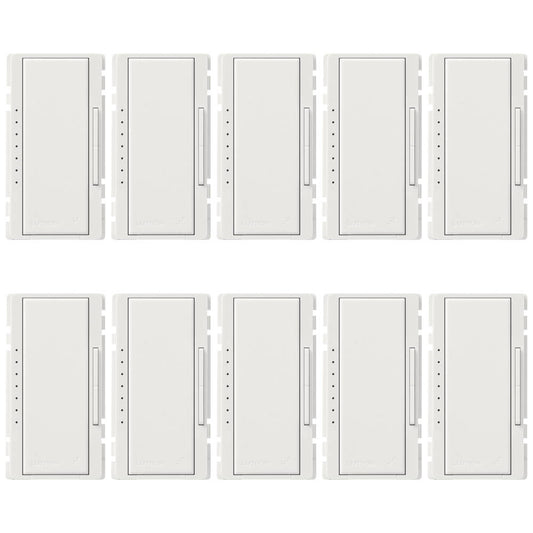Lutron Colour Kit 10 Pack for RA 6CL 6ND 10D 10ND 6NA PRO F6AN-DV, White (RK-D-10-WH)