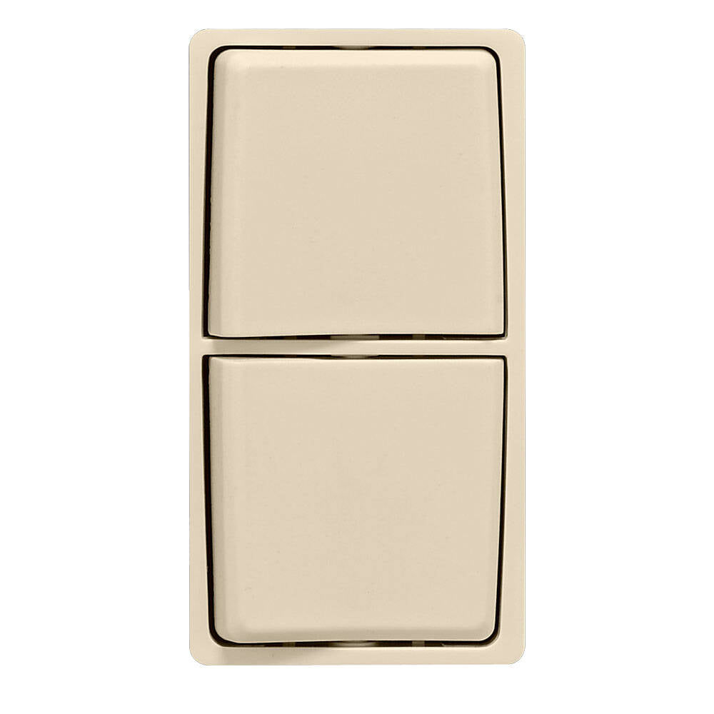 Leviton Renu Combination Switch Face Kit Whispering Wheat (RK634-WG)