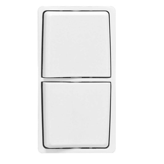 Leviton Renu Combination Switch Face Kit White (RK634-WW)