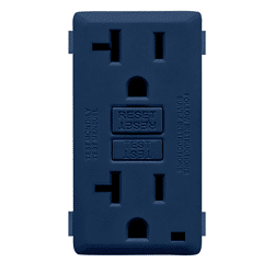 Leviton Renu 20A GFCI Receptacle Face Kit Rich Navy (RKG20-RN)