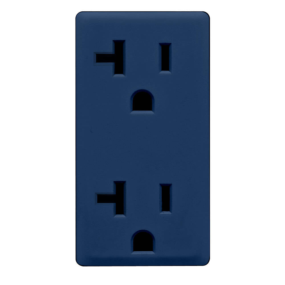 Leviton Renu 20A Receptacle Face Kit Rich Navy (RKR20-RN)