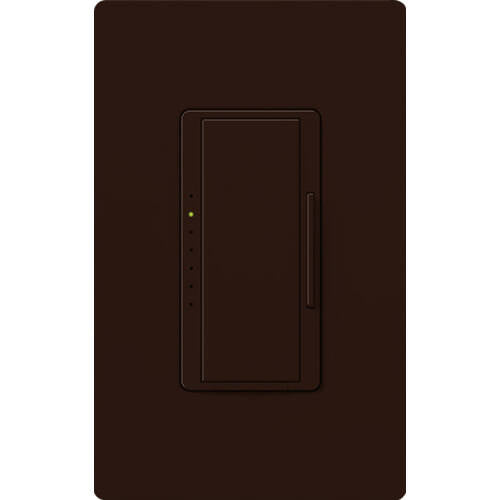 Lutron RadioRA2 1000W Dimmer, No Neutral Brown (RRD-10D-BR)
