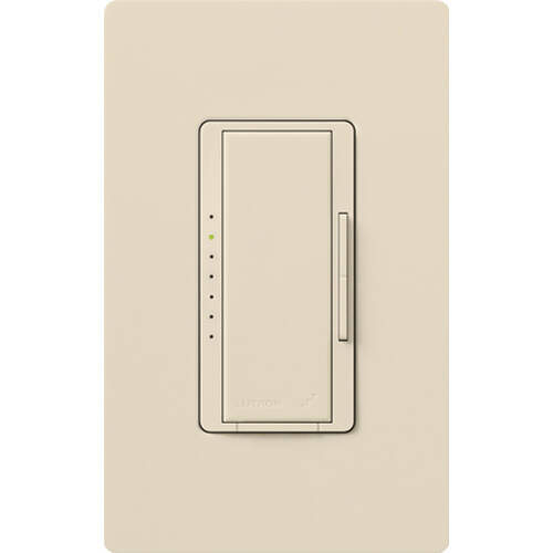 Lutron RadioRA2 Dimmer 600W, Light Almond (RRD-6ND-LA)