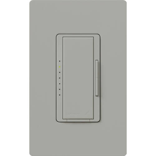 Lutron RadioRA2 Fluorescent / LED Dimmer, Gray (RRD-F6AN-DV-GR)