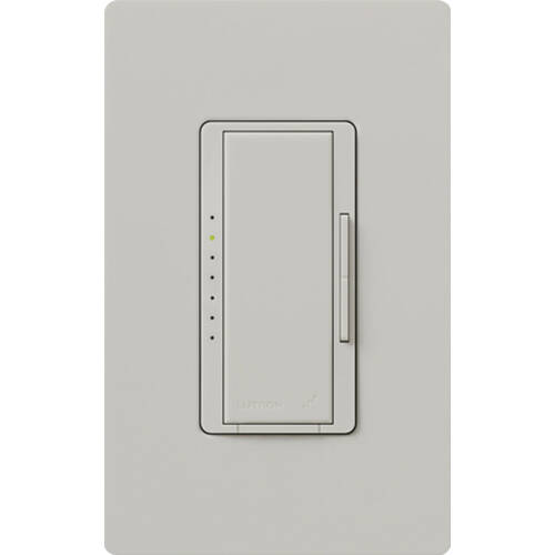 Lutron RadioRA2 Fluorescent / LED Dimmer, Palladium (RRD-F6AN-DV-PD)