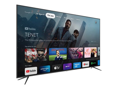 Skyworth 75In Google Tv With Google Assistant Uhd Bezel-Less Scree