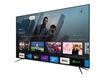 Skyworth 75In Google Tv With Google Assistant Uhd Bezel-Less Scree