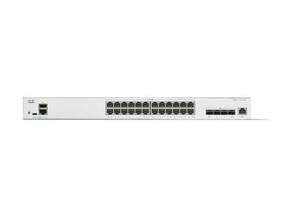 Cisco Catalyst 1300-24Xt - Switch - 24 Ports - Smart - Rack-Mountable