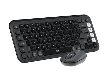 Logitech Pop Icon Combo - Ensemble clavier et souris - QWERTY - Anglais