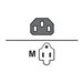 Extreme Networks - Power Cable - Nema 5-15 To Power Iec 60320 C13