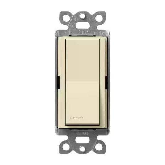 Lutron Satin Colors 15A 3 Way Switch, Sand (SC-3PS-SD)