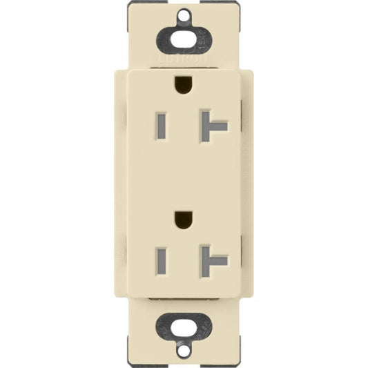 Lutron Claro 20A Tamper Resistant Receptacle Sand (SCRS-20-TR-SD)