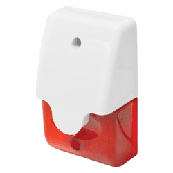 Seco-Larm Mini Strobe Siren, Red 12VDC 90mA (SL-1312SAR)