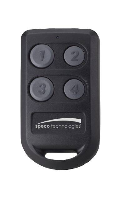 Speco 4 Button Long Range Transmitter and Credential (pack of 5) (SPE-AWRT4)
