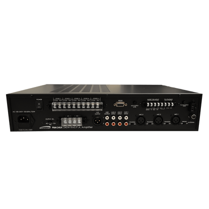 Speco 240W PA Mixer Amplifier with Module Bay (SPE-PBM240A)