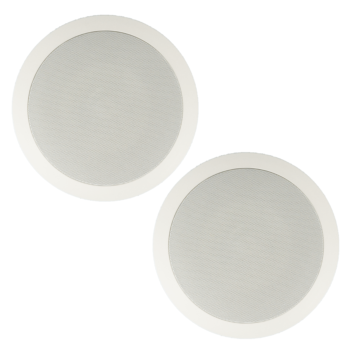 Haut-parleur de plafond encastrable Speco 6,5" à cône en PP moulé par compression (paire) (SPE-SPCBC6)