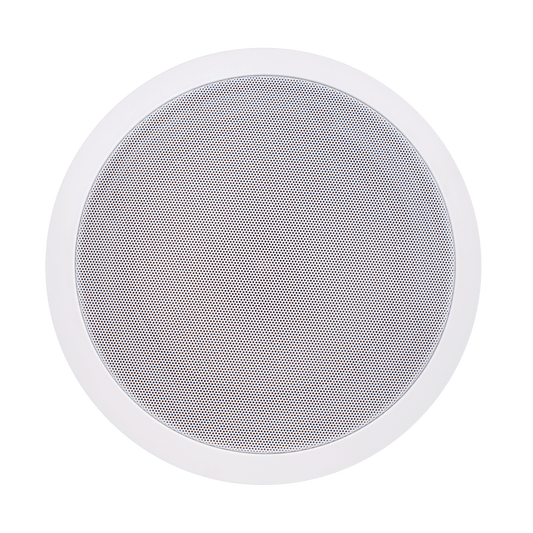 Speco 8 Inch 25V/75V Contractor In-Ceiling Speaker, White (SPE-SPG86T)
