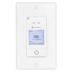 Intermatic Ascend 7 Day Programmable In Wall Astro Timer (ST700W)