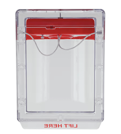 STI Stopper II Protective Cover w/ Horn and Clear Spacer, Fire Label (STI-1130)