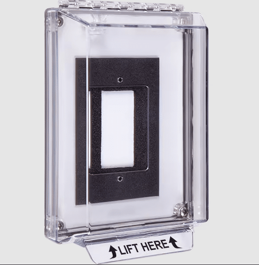 STI Universal Stopper, Flush Mount, Clear (5.95" H x 4" W x 3.88" D) (STI-13000NC)