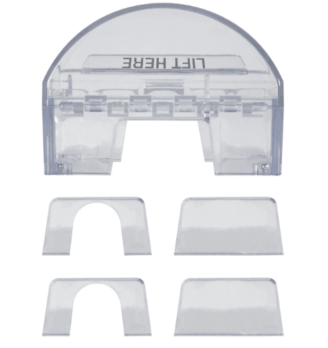 STI Universal Stopper, Surface Mount, Clear (5.95" H x 4" W x 3.88" D) (STI-13200NC)