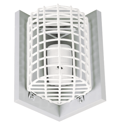 STI Motion Detector Damage Stopper, Corner Mount, Steel Wire Cage (STI-9619)