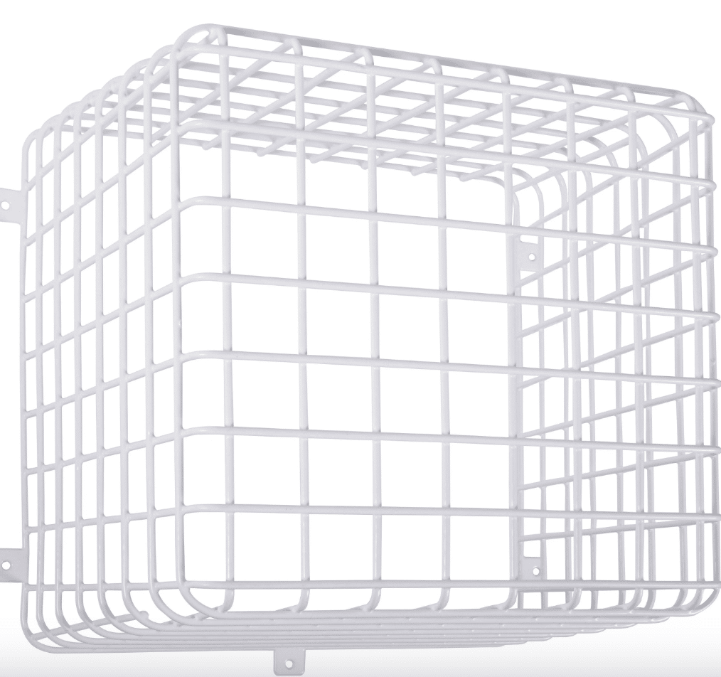 STI Wire Guard Damage Stopper, 12 x12 x12", 9 Gauge Steel, White (STI-9730)