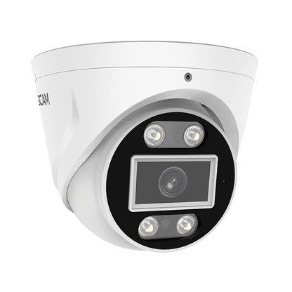 Foscam 8MP 4K IP Turret Camera, PoE, Google, Alexa, AI Support (T8EP)