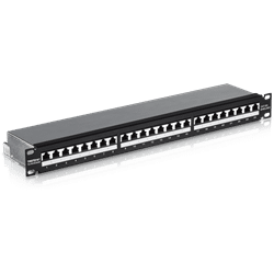 Panneau de brassage blindé TRENDnet 24 ports CAT6A (TC-P24C6AS)