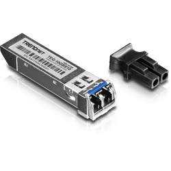 TRENDnet 10GBASE-LR SFP+ Single Mode LC Module (10KM with DDM) (TEG-10GBS10)