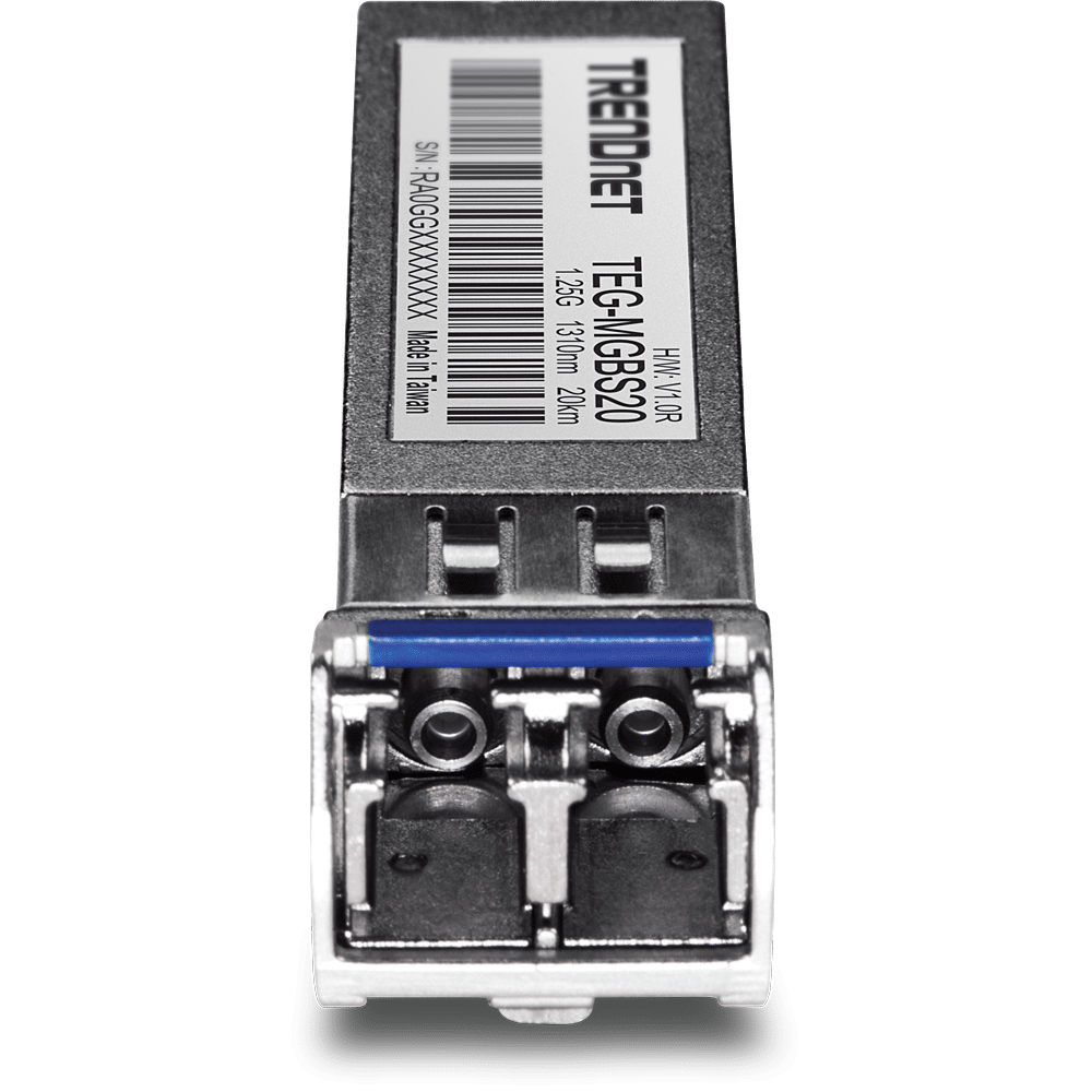 TRENDNet Mini-GBIC Single-Mode LC Module (20KM) (TEG-MGBS20)