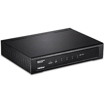 Commutateur Gigabit TRENDnet 5 ports avec boîtier métallique (TEG-S51)