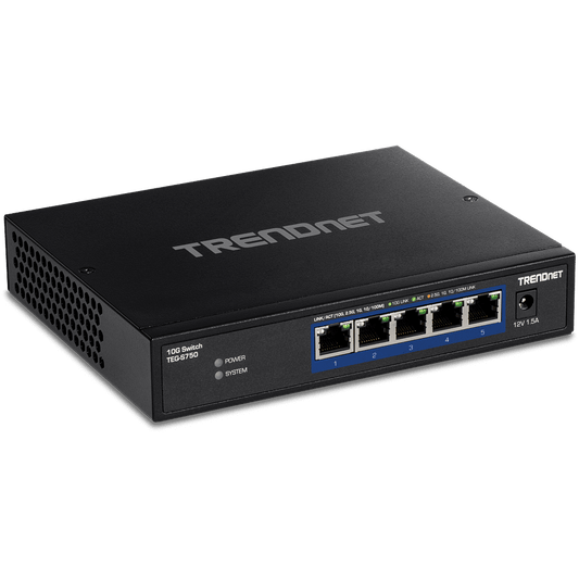 Commutateur 5 ports 10G TRENDnet (TEG-S750)