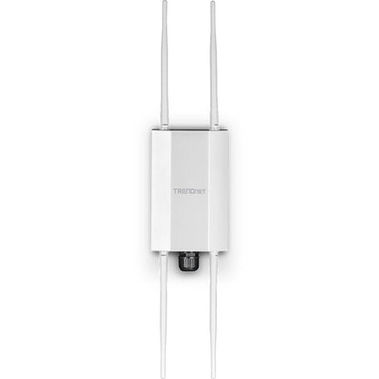 TRENDnet 5 dBi WiFi 6 AX1800 Outdoor PoE+ Omni-Directional Access Point (TEW-941APBO)