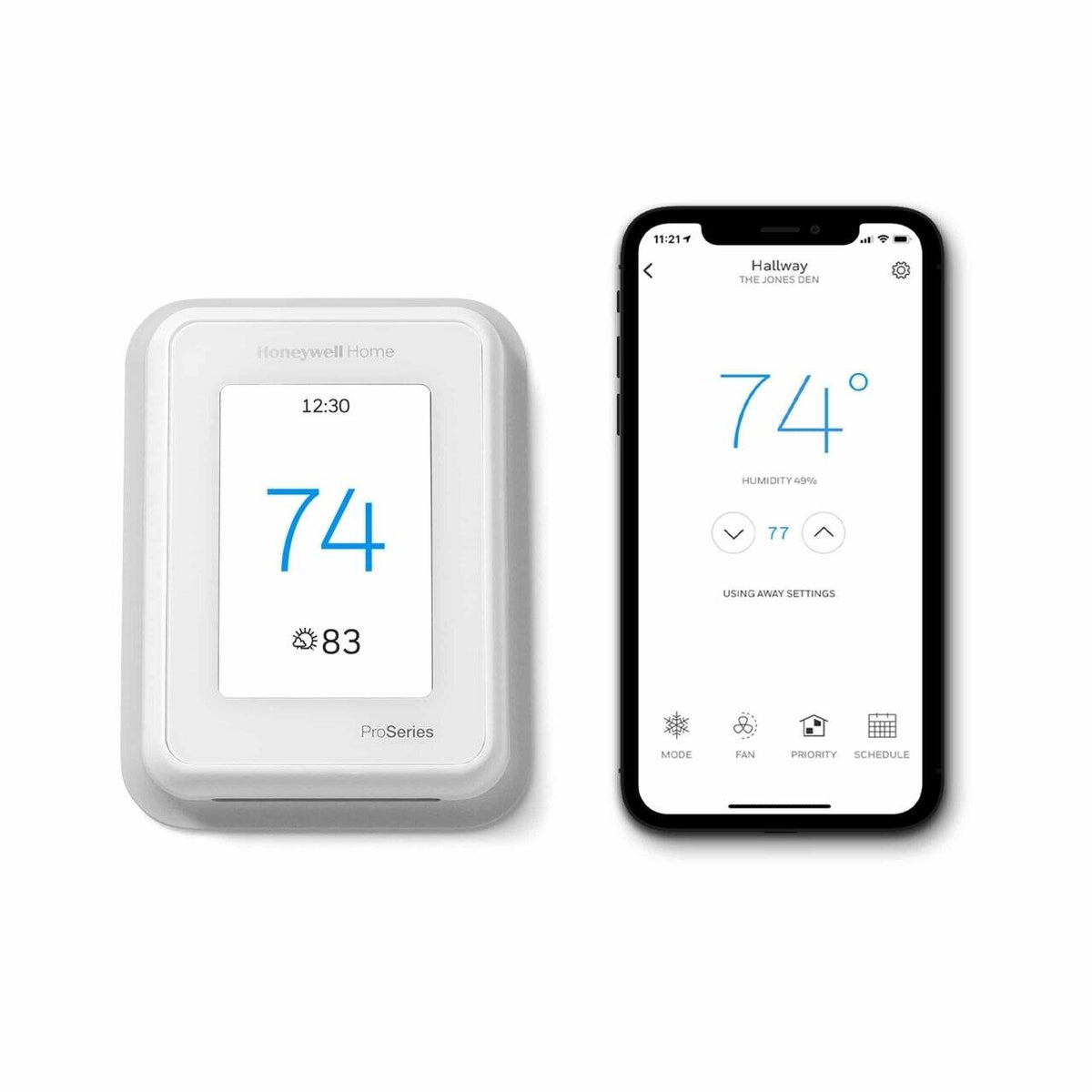 Honeywell T10+ Pro Smart WiFi Thermostat with RedLINK Support (THX321WF3003W)