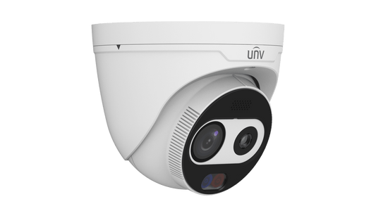 Caméra réseau à tourelle thermique et optique à double spectre Uniview (TIC3612SA-F3-4F4AC-I1)