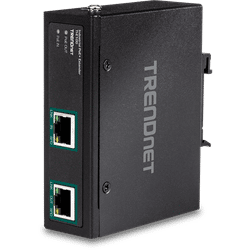 Extensor industrial Gigabit PoE+ de TRENDnet (TI-E100)