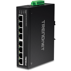 Commutateur industriel Fast Ethernet à 8 ports TRENDnet (TI-E80)
