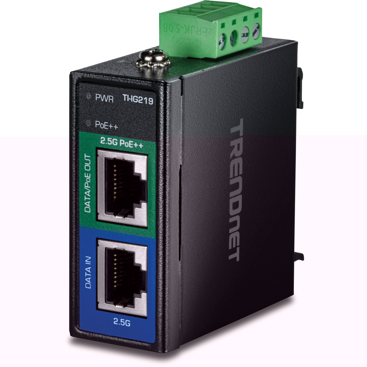 Inyector TRENDNet Industrial 2.5G PoE++ (TI-IG219)
