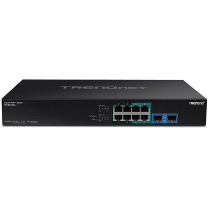 TRENDNet 10 Port Gigabit 4PPoE PoE++ Switch (TPE-BG102G)