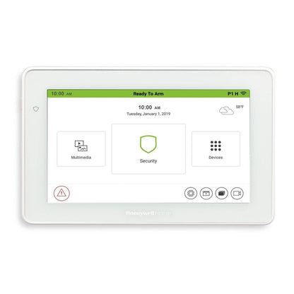 Honeywell Tuxedo Touch 7" Touchscreen Keypad with Smart Control and Voice (TUXEDOW)