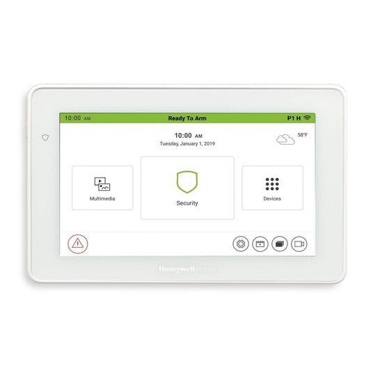 Honeywell Tuxedo Touch 7" Touchscreen Keypad with Smart Control and Voice (TUXEDOW)