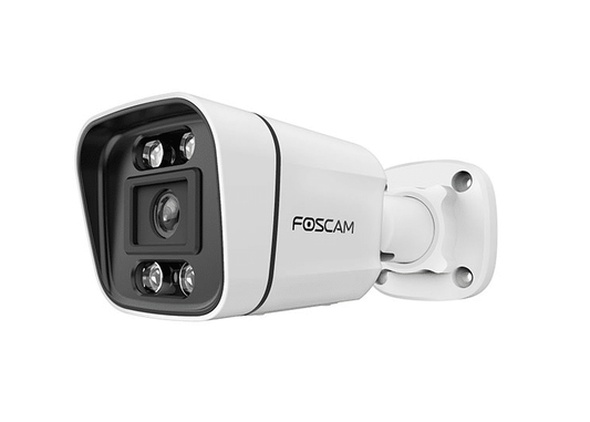 Caméra Bullet Foscam 4MP 2K PoE StarLight avec IA, LED IR, sirène, SpotLight (V4EC)