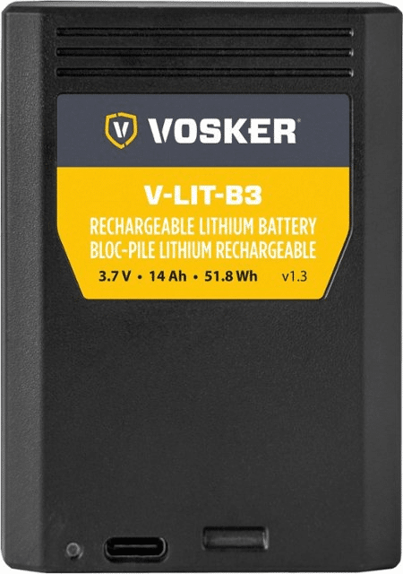 Batterie rechargeable de remplacement Vosker pour V300 (V-LIT-B3)