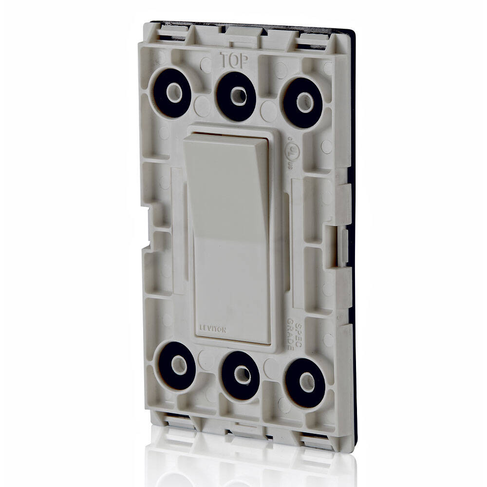 Leviton Decora Weather Resistant Single Pole Switch, Gray (W5601-2GY)