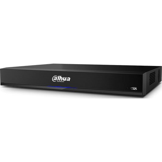 Dahua 8CH Analytics+ Pentabrid XVR H.265 4K Pro 1U 2 SATA Bays, 4TB (X82R2A4)
