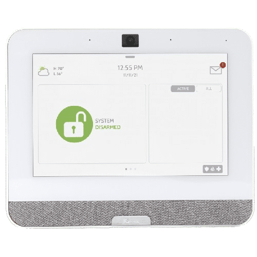 Qolsys IQ Panel 4 with Alarm.com AT&T LTE, PowerG and 319.5 MHZ (Open Box) (IQP4004-OB)